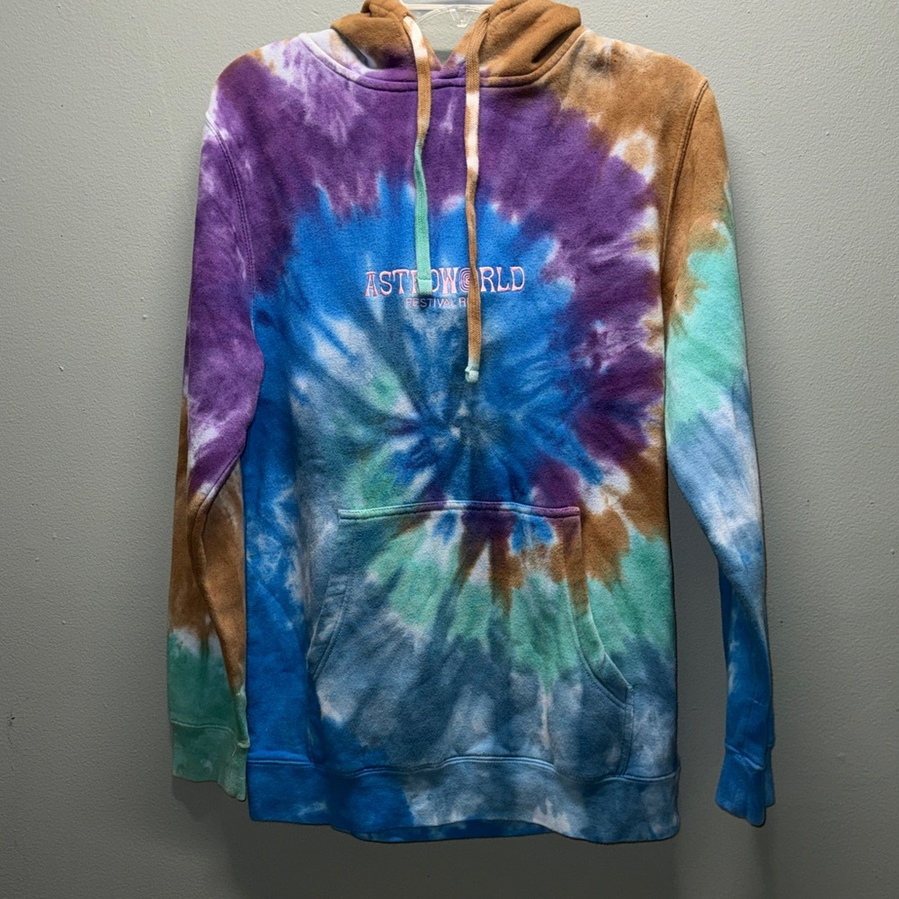 Astroworld Multicolor Tie-Dye Hoodie
